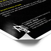 Tempels van YHVH in Phi Ratio Perfect Poster (Hoek)