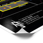 Tempels van YHVH in Phi Ratio Perfect Poster (Hoek)