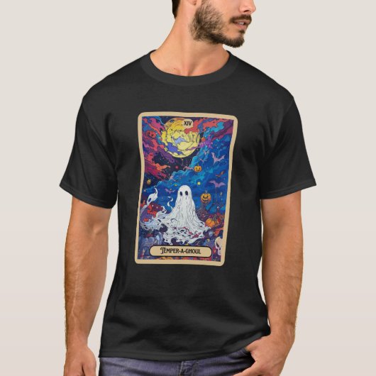 Temper a ghoul Temperance Funny Halloween Ghost Ta T-shirt (Voorkant)