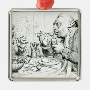Temperance bij een ruggenmerg metalen ornament