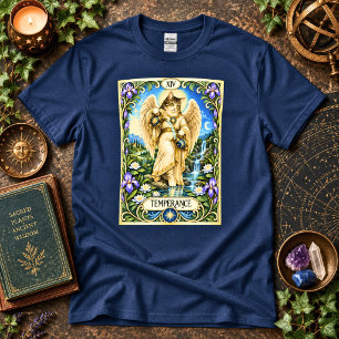 Temperance Kat Tarot - Harmonie en Evenwicht T-shirt