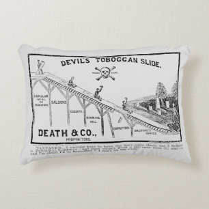 Temperance Movement, 1887 Accent Kussen
