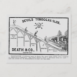 Temperance Movement, 1887 Briefkaart