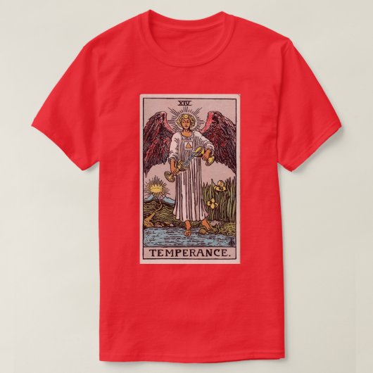 Temperance Tarot 1 T-shirt (Design voorkant)