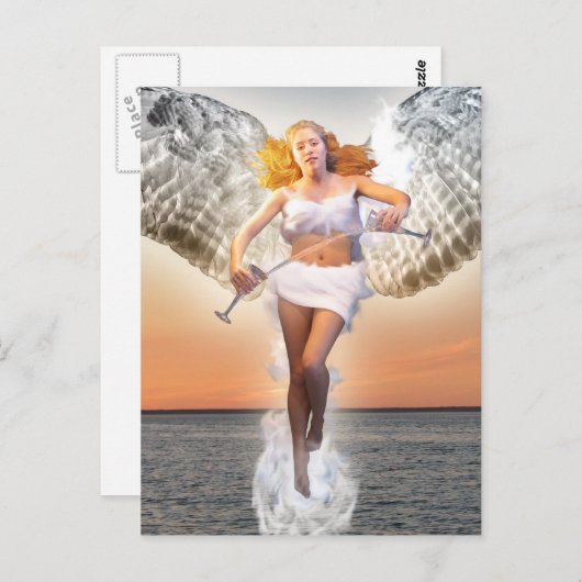 Temperance Tarot Card Art Briefkaart (Voorkant / Achterkant)