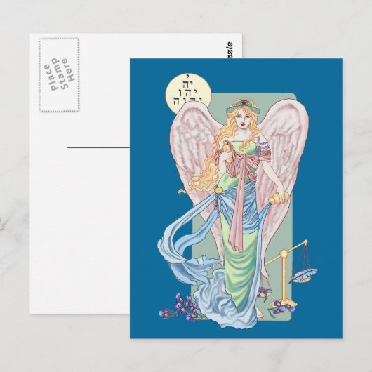 Temperance Tarot Card Briefkaart (Voorkant / Achterkant)