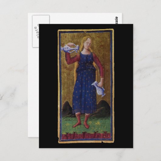 Temperance Tarot Card Briefkaart (Voorkant / Achterkant)