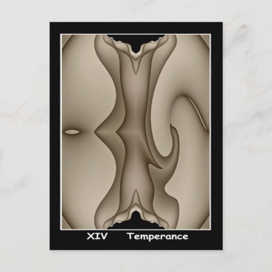 Temperance Tarot Card Briefkaart (Voorkant)