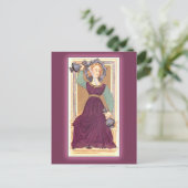 Temperance Tarot Card uit Frankrijk Briefkaart (Staand voorkant)