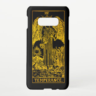 Temperance Tarot Kaart | Goud en zwart | Samsung Galaxy S10E Hoesje