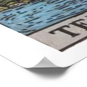 Temperance Tarot Kaart Poster (Hoek)