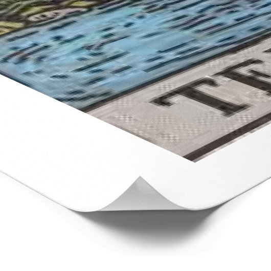 Temperance Tarot Kaart Poster (Hoek)