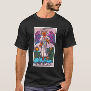 Temperance Tarot Kaart Psychisch Occult Metafysisc T-shirt