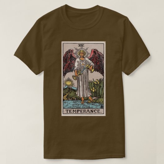 Temperance Tarot T-shirt (Design voorkant)