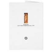 Temperantia door Sir Edward Coley Burne-Jones (Achterkant)