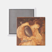 Temperantia door Sir Edward Coley Burne-Jones Magneet (Voorkant / Achterkant)