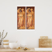 Temperantia door Sir Edward Coley Burne-Jones Poster (Keuken)