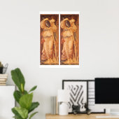 Temperantia door Sir Edward Coley Burne-Jones Poster (Thuiskantoor)