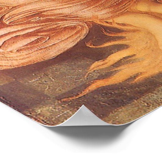 Temperantia door Sir Edward Coley Burne-Jones Poster (Hoek)