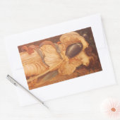 Temperantia door Sir Edward Coley Burne-Jones Rechthoekige Sticker (Envelop)