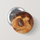 Temperantia door Sir Edward Coley Burne-Jones Ronde Button 5,7 Cm (Voorkant /achterkant)