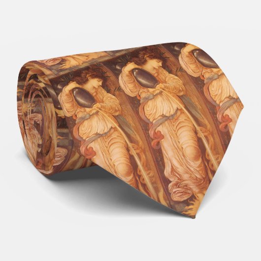 Temperantia door Sir Edward Coley Burne-Jones Stropdas (Opgerold)