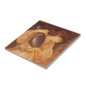 Temperantia door Sir Edward Coley Burne-Jones Tegeltje (Zijkant)