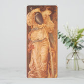 Temperantia van Sir Edward Coley Burne-Jones (Staand voorkant)