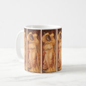 Temperantia van Sir Edward Coley Burne-Jones Koffiemok (Voorkant links)