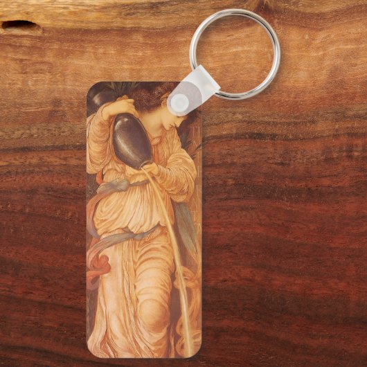 Temperantia van Sir Edward Coley Burne-Jones Sleutelhanger (Achterkant)