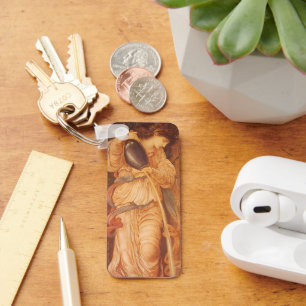 Temperantia van Sir Edward Coley Burne-Jones Sleutelhanger