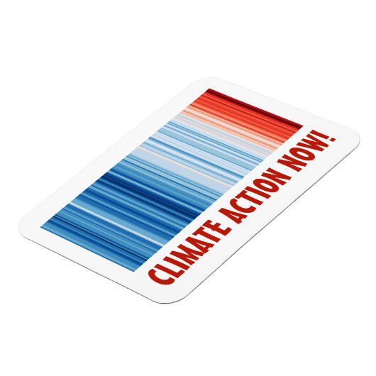 Temperaturen van de klimaatverandering door opwarm magneet (Linkerzijde)