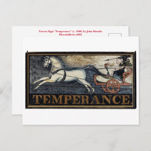 Temperatuur Briefkaart (Voorkant / Achterkant)