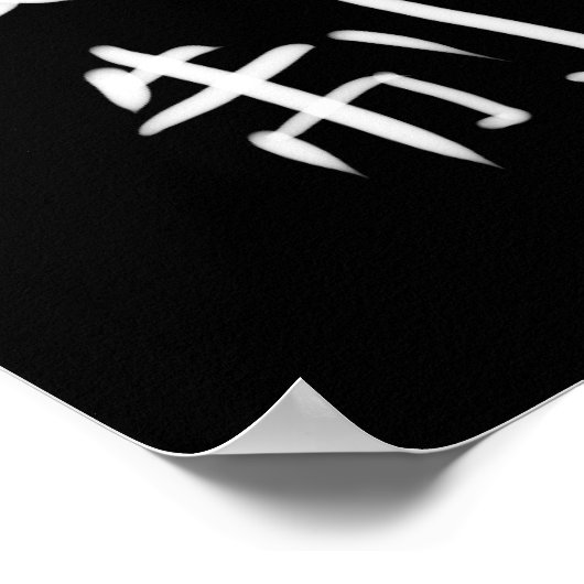 Temperatuur Poster (Hoek)