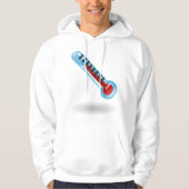 Temperatuur thermometer hoodie (Voorkant)