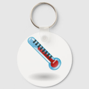 Temperatuur thermometer sleutelhanger