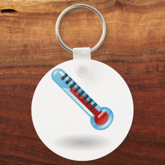 Temperatuur thermometer sleutelhanger (Voorkant)