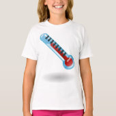 Temperatuur thermometer t-shirt (Voorkant)