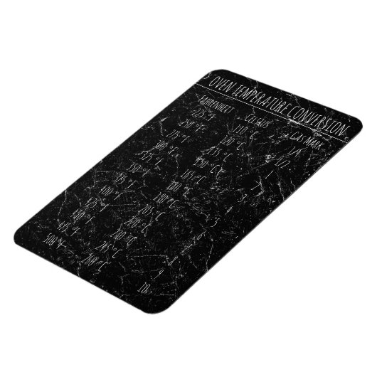 Temperatuur van de conversietabel Celsius Fahrenhe Magneet (Linkerzijde)