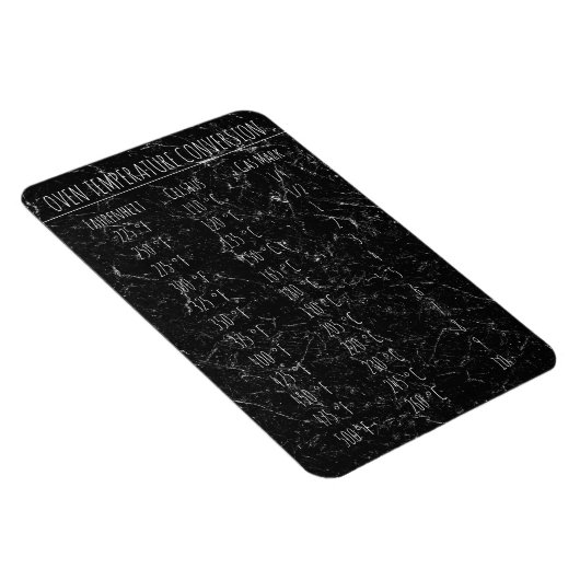 Temperatuur van de conversietabel Celsius Fahrenhe Magneet (Rechterzijde)