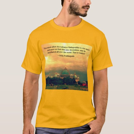 Temperatuur van het Vedic Planetarium Shirt (Voorkant)