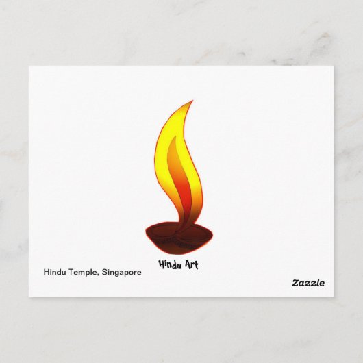 Temperatuurdecoratie Briefkaart (Achterkant)