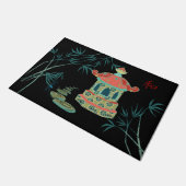 Temperatuurklep van Japanse watertuin Deurmat (Schuin)