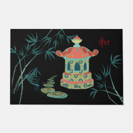 Temperatuurklep van Japanse watertuin Deurmat