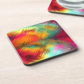 Temperatuurregenboogglas Bier Onderzetter (Linkerzijde)