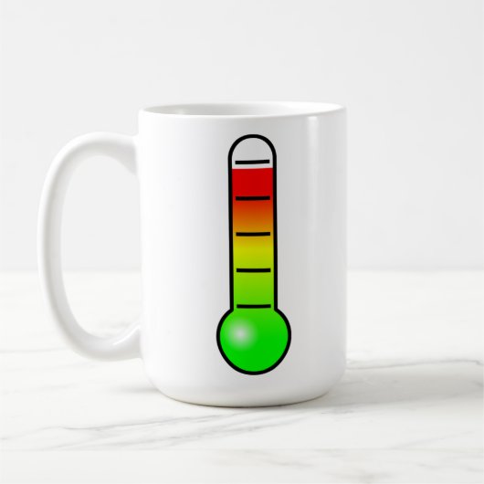 Temperatuurthermometer Koffiemok (Links)