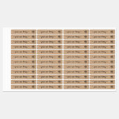 Temperbestendige kraft honingbij-imkerij potzegel labels (Vel)