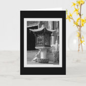 TemperellampKaart Kaart (Gele Bloem)