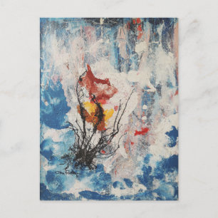 Tempest - Abstract door Gene Foltuz Mini Print Briefkaart