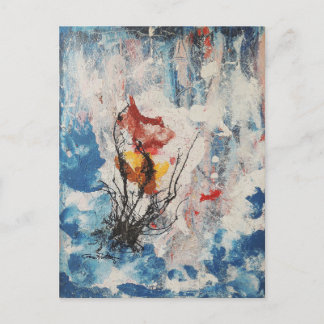 Tempest - Abstract door Gene Foltuz Mini Print Briefkaart